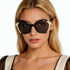 bs2607-0401_black_geometric_acetate_sunglasses_model