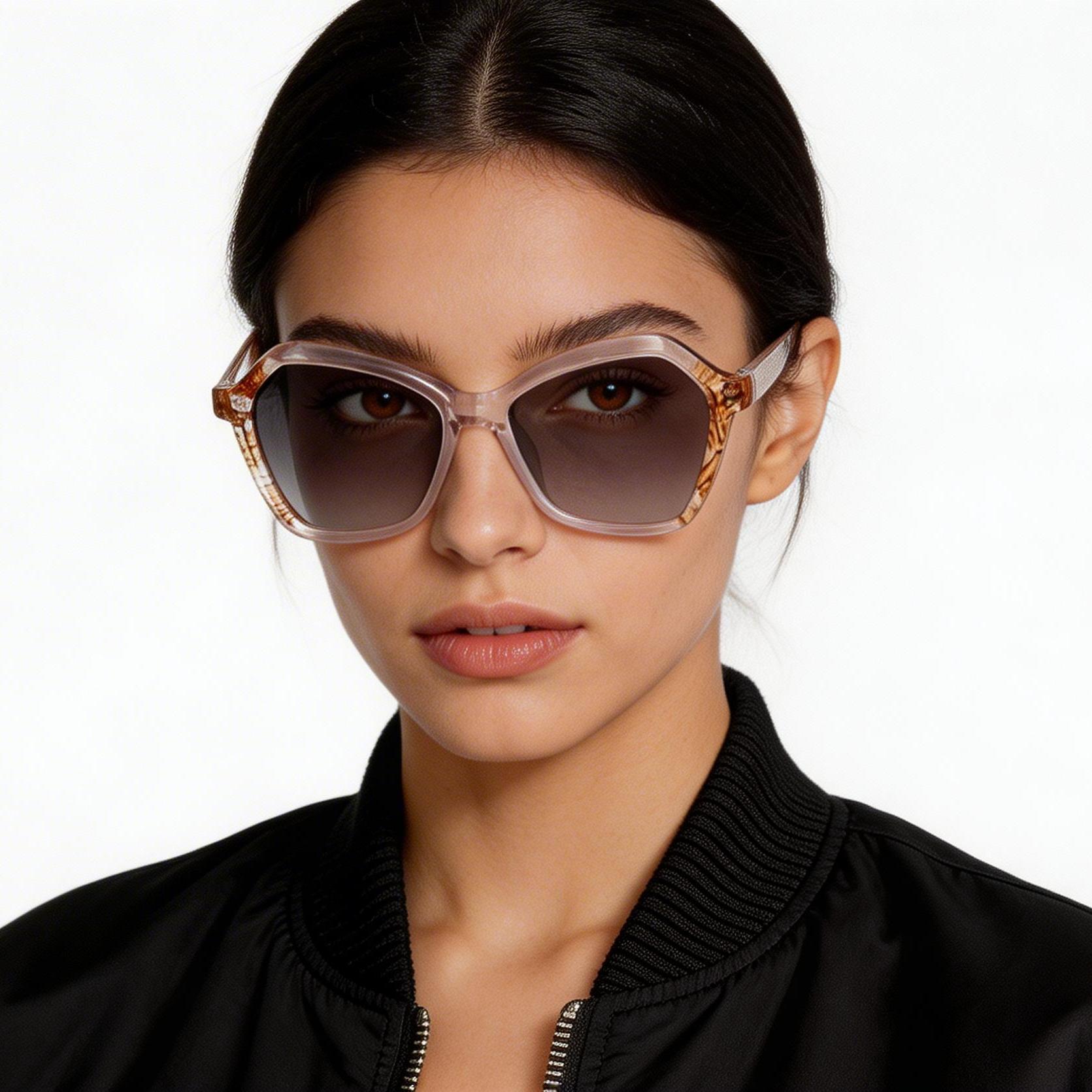 bs2607-0402_pink_geometric_acetate_sunglasses_model