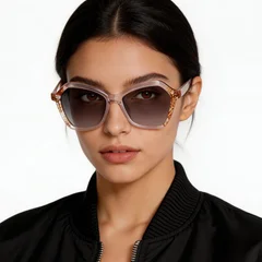 bs2607-0402_pink_geometric_acetate_sunglasses_model
