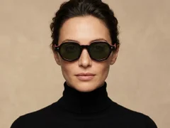 BS2607-0403_Black_Geometric_Acetate_sunglasses-tryon_female