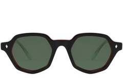 BS2607-0403_Black_Geometric_Acetate_sunglasses_front