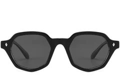 BS2607-0404_Black_Geometric_Acetate_sunglasses_front
