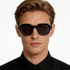 bs2607-0404_black_geometric_acetate_sunglasses_model