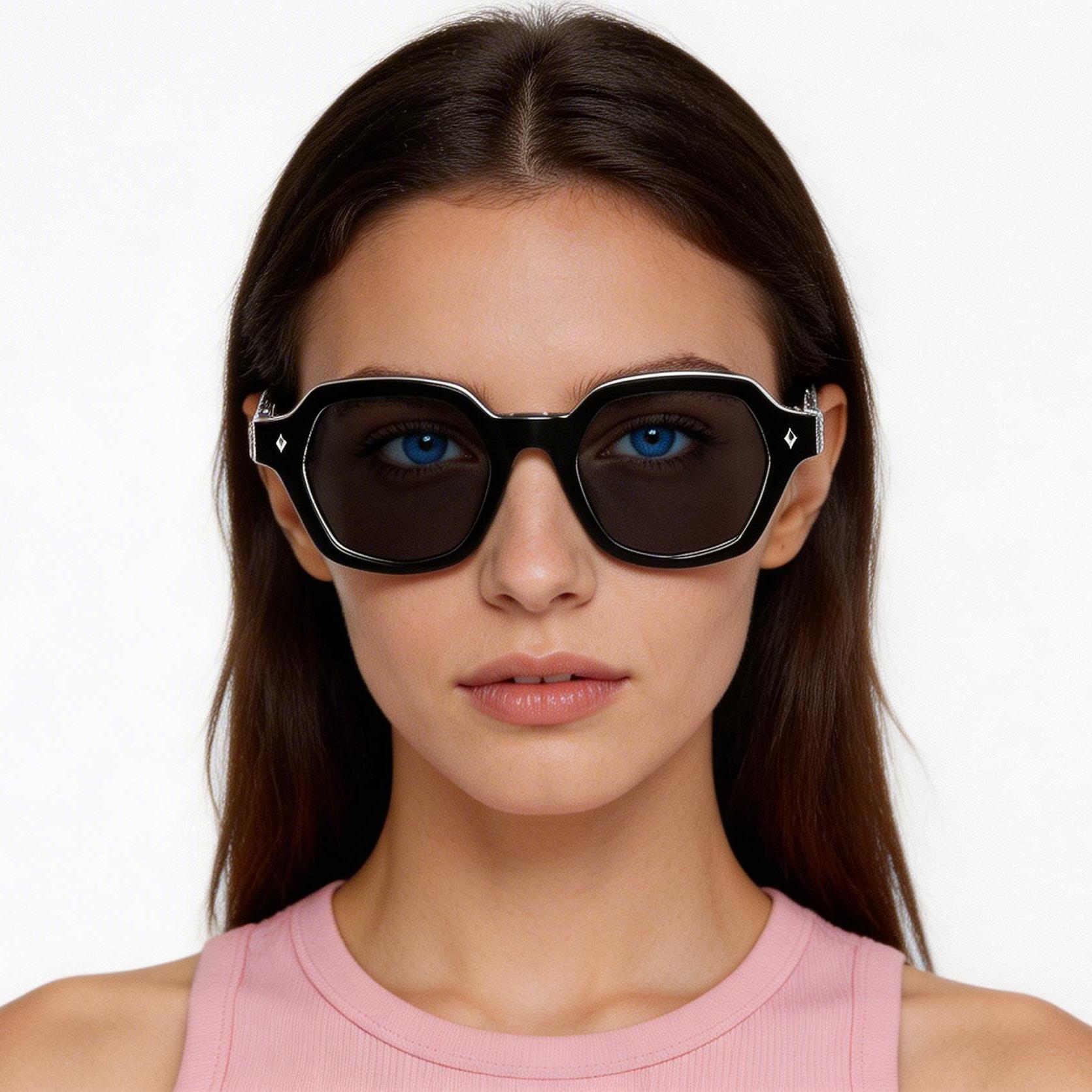 bs2607-0404_black_geometric_acetate_sunglasses_model