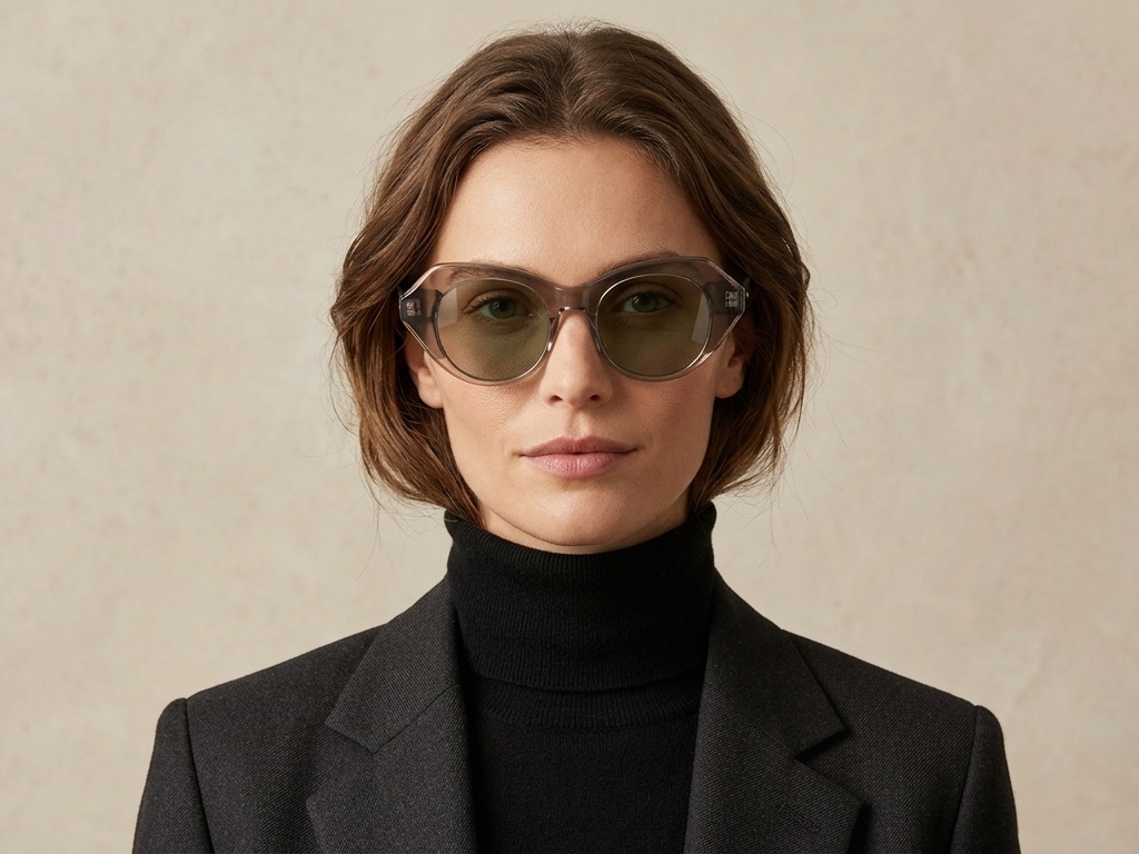 BS2607-0405_Grey_Oval_Acetate_sunglasses-tryon_female