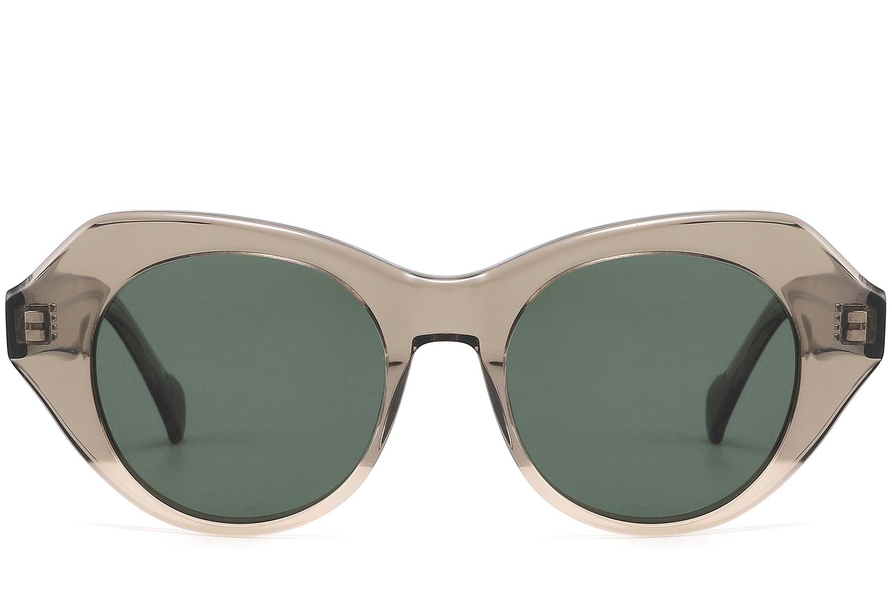 BS2607-0405_Grey_Oval_Acetate_sunglasses_front