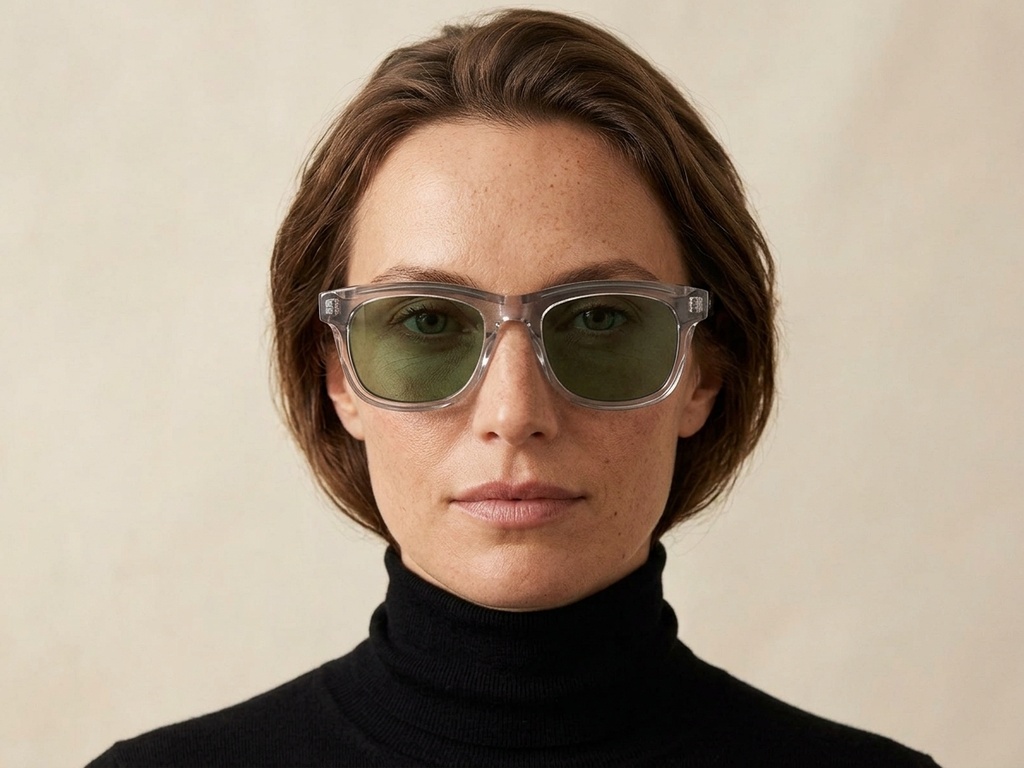 BS2607-0408_Pink_Rectangular_Acetate_sunglasses-tryon_female