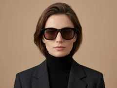 BS2607-0409_Tortoiseshell_Rectangular_Acetate_sunglasses-tryon_female