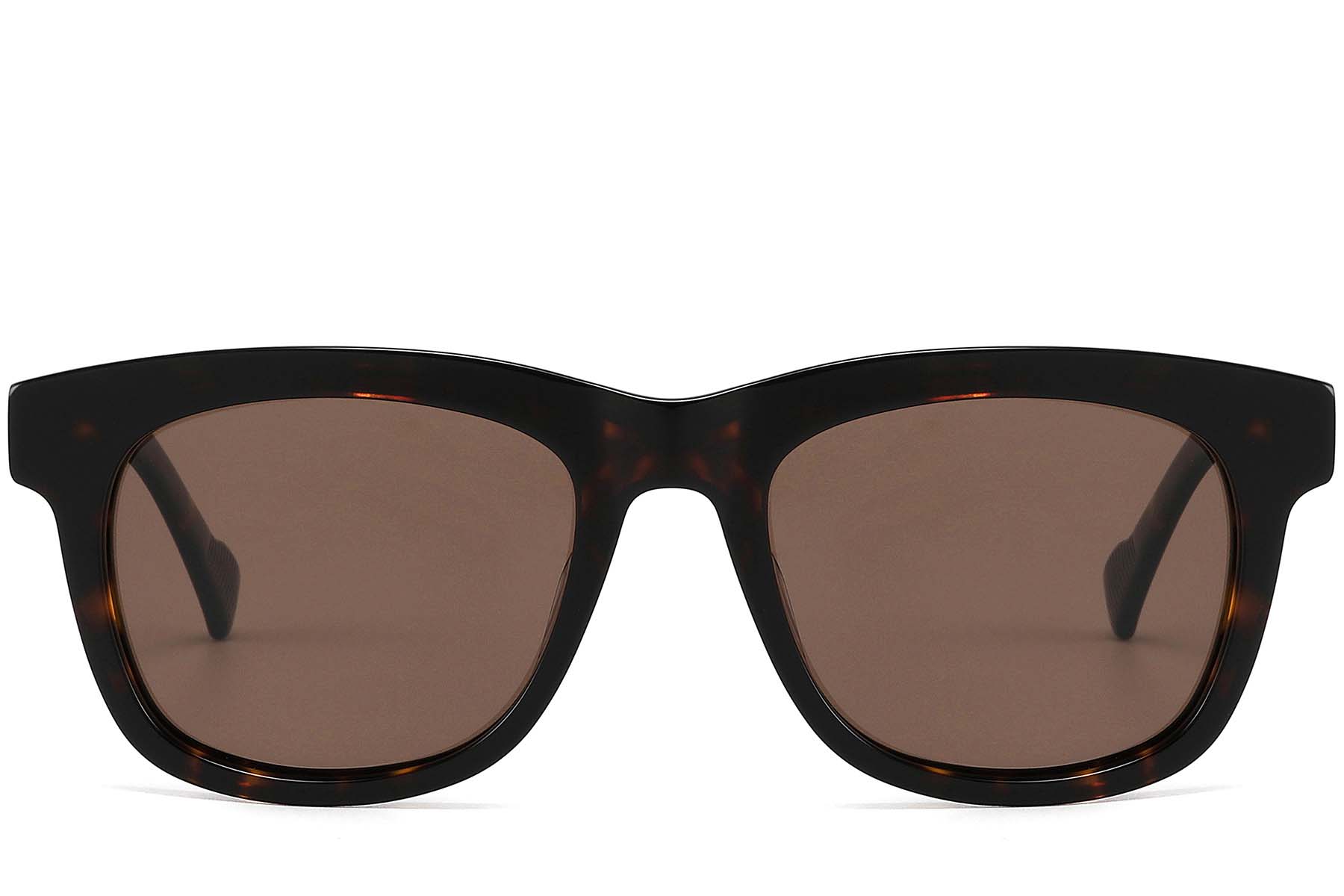 BS2607-0409_Tortoiseshell_Rectangular_Acetate_sunglasses_front