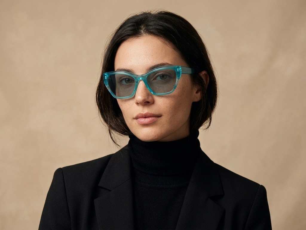 BS2607-0415_Blue_Butterfly_Acetate_sunglasses-tryon_female