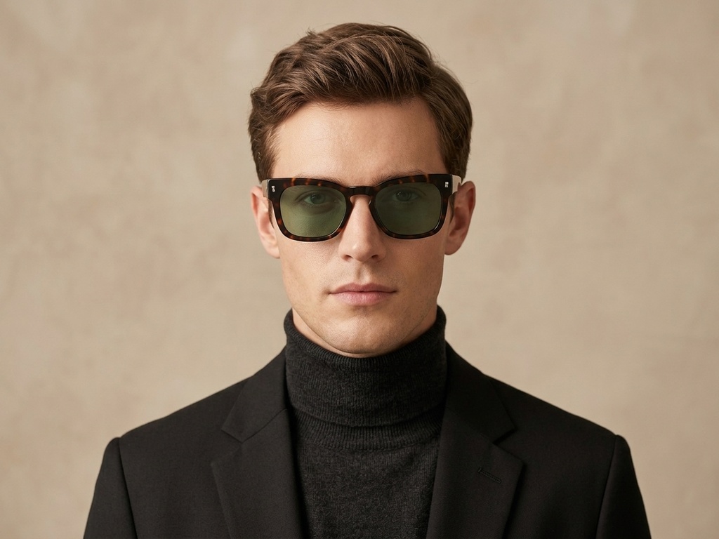 BS2607-0419_Tortoiseshell_Rectangular_Acetate_sunglasses-tryon_male