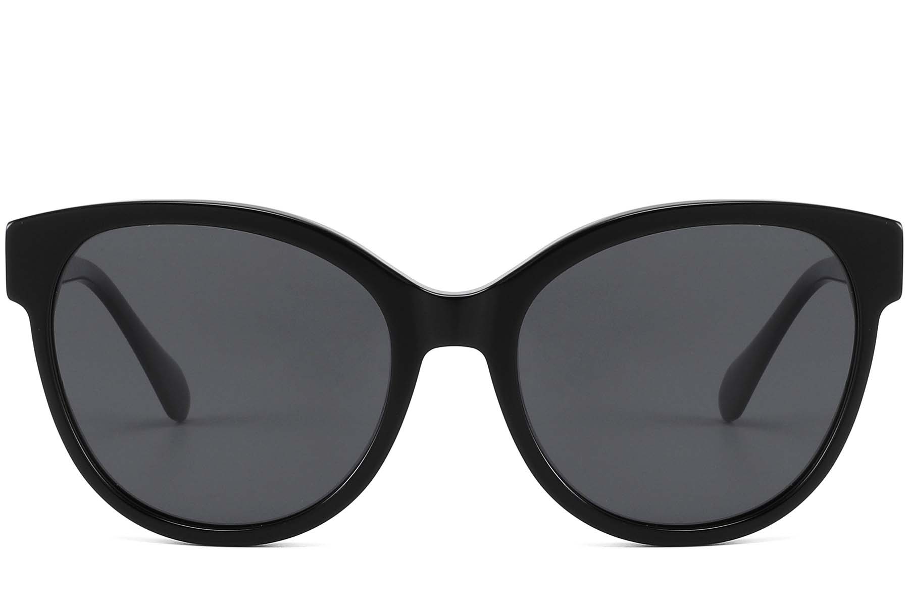 BS2607-0422_Black_Butterfly_Acetate_sunglasses_front