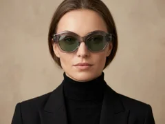 BS2607-0428_Grey_Geometric_Acetate_sunglasses-tryon_female
