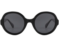 BS2607-0431_Black_Oval_Acetate_sunglasses_front