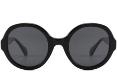 BS2607-0431_Black_Oval_Acetate_sunglasses_front