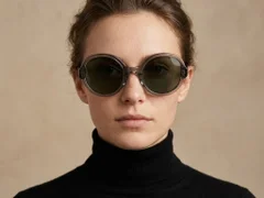BS2607-0432_Grey_Oval_Acetate_sunglasses-tryon_female