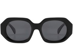BS2607-0437_Black_Geometric_Acetate_sunglasses_front