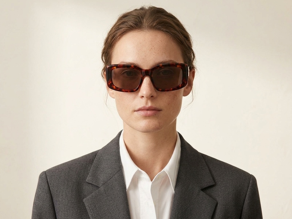BS2607-0439_Tortoiseshell_Rectangular_Acetate_sunglasses-tryon_female