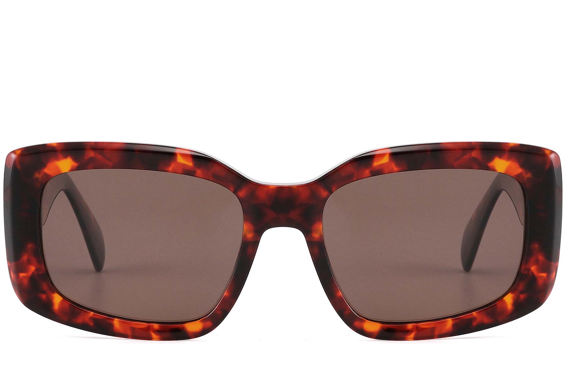 BS2607-0439_Tortoiseshell_Rectangular_Acetate_sunglasses_front
