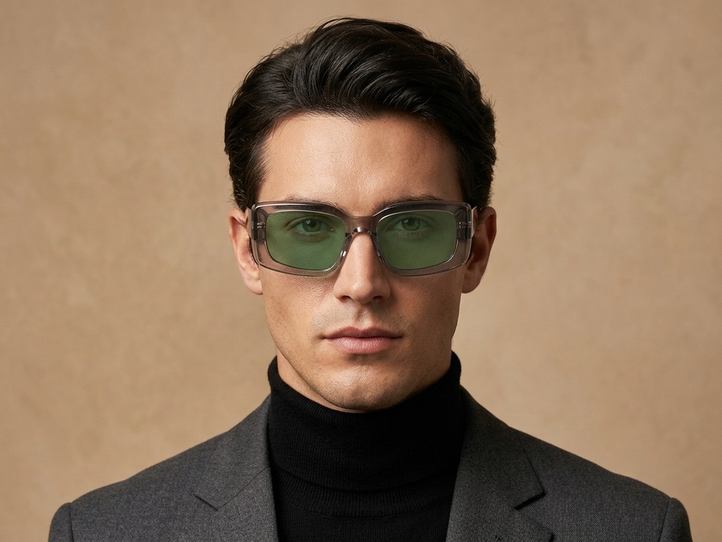 BS2607-0441_Grey_Rectangular_Acetate_sunglasses-tryon_male