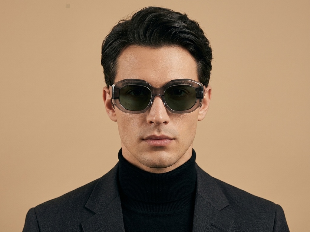 BS2607-0442_Grey_Geometric_Acetate_sunglasses-tryon_male