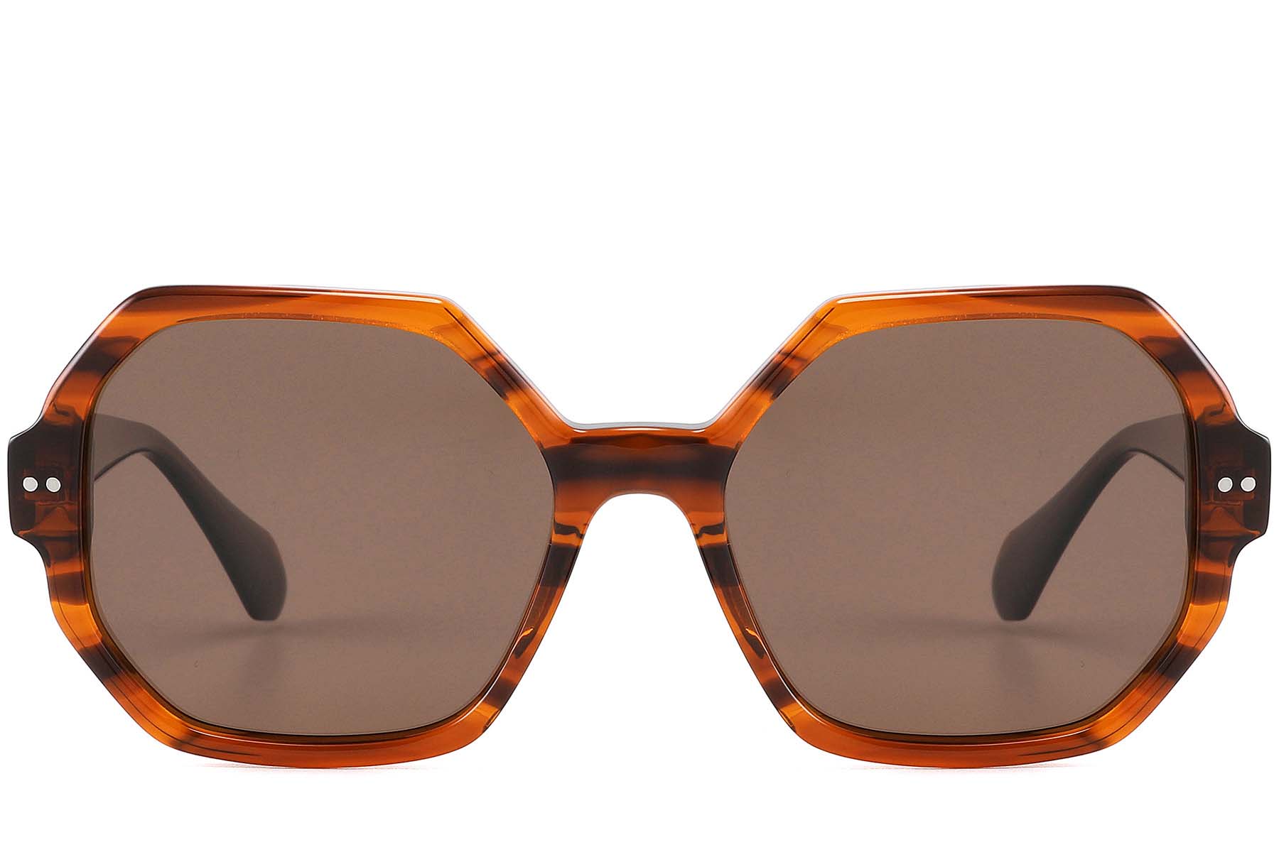 BS2607-0444_Tortoiseshell_Geometric_Acetate_sunglasses_front