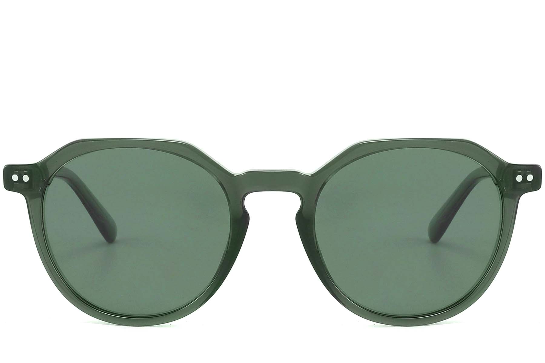 BS2607-0448_Green_Oval_Acetate_sunglasses_front