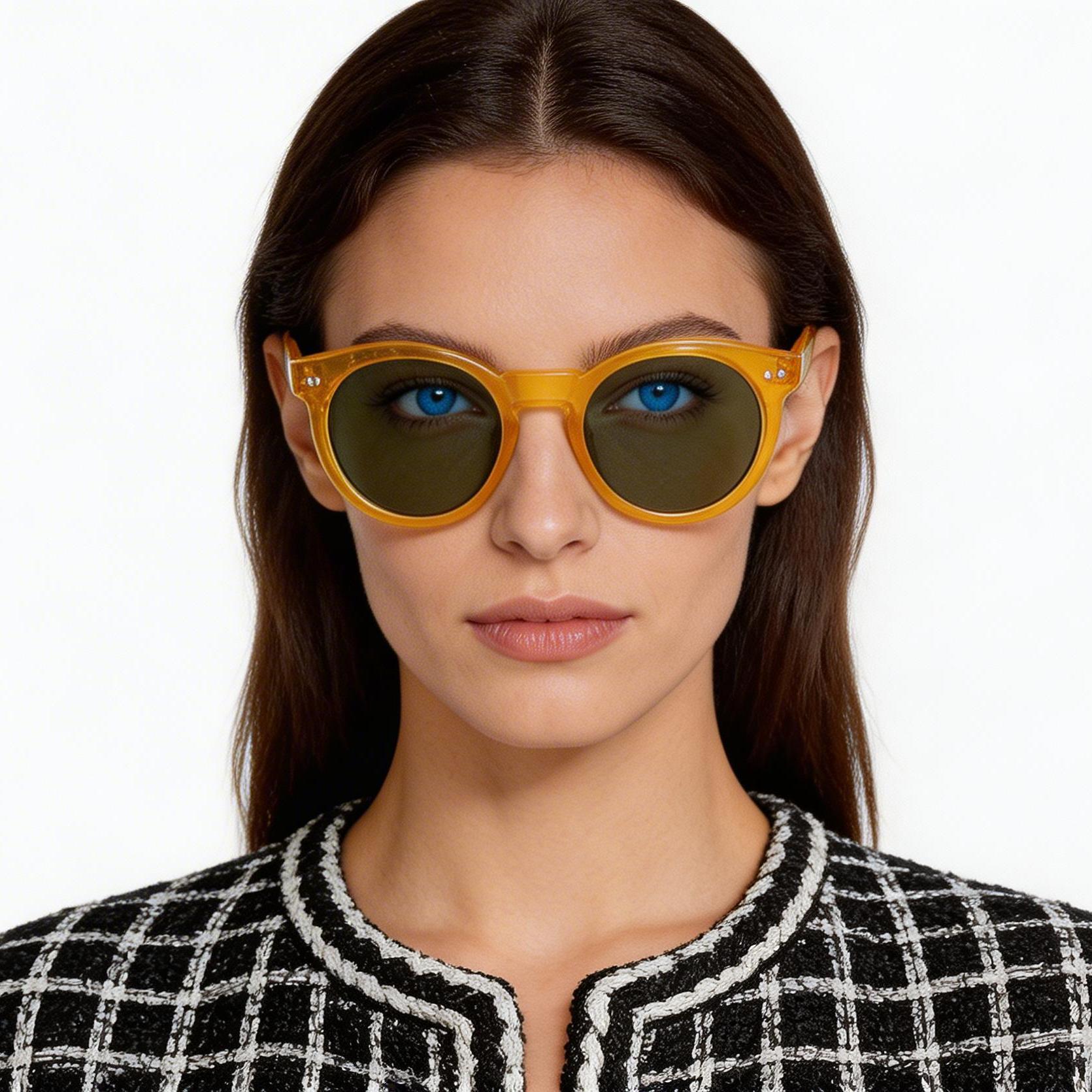 bs2607-0451_yellow_round_acetate_sunglasses_model