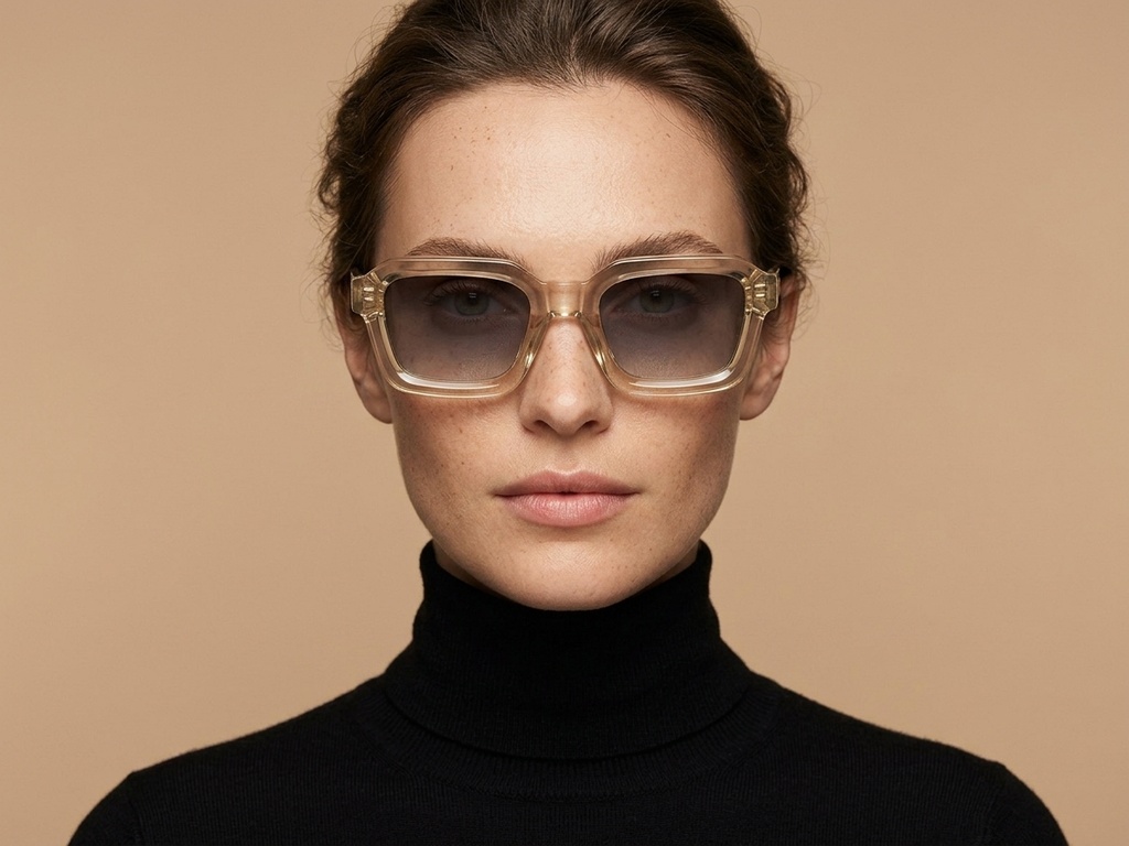 BS2607-0457_Brown_Rectangular_Acetate_sunglasses_corner-tryon_female
