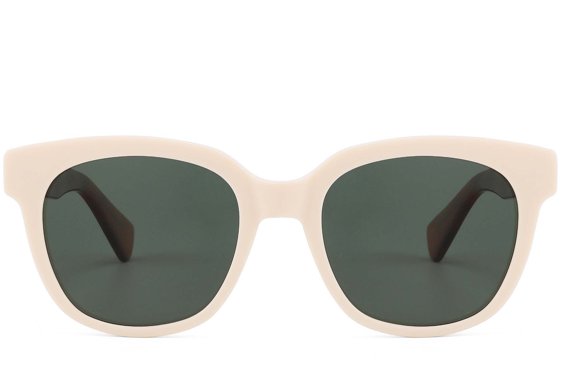 BS2607-0458_Cream_Rectangular_Acetate_sunglasses_front