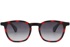 BS2607-0462_Red_Rectangular_Acetate_sunglasses_front