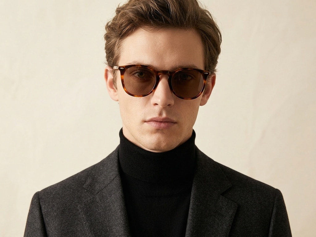 BS2607-0467_Tortoiseshell_Oval_Acetate_sunglasses-tryon_male