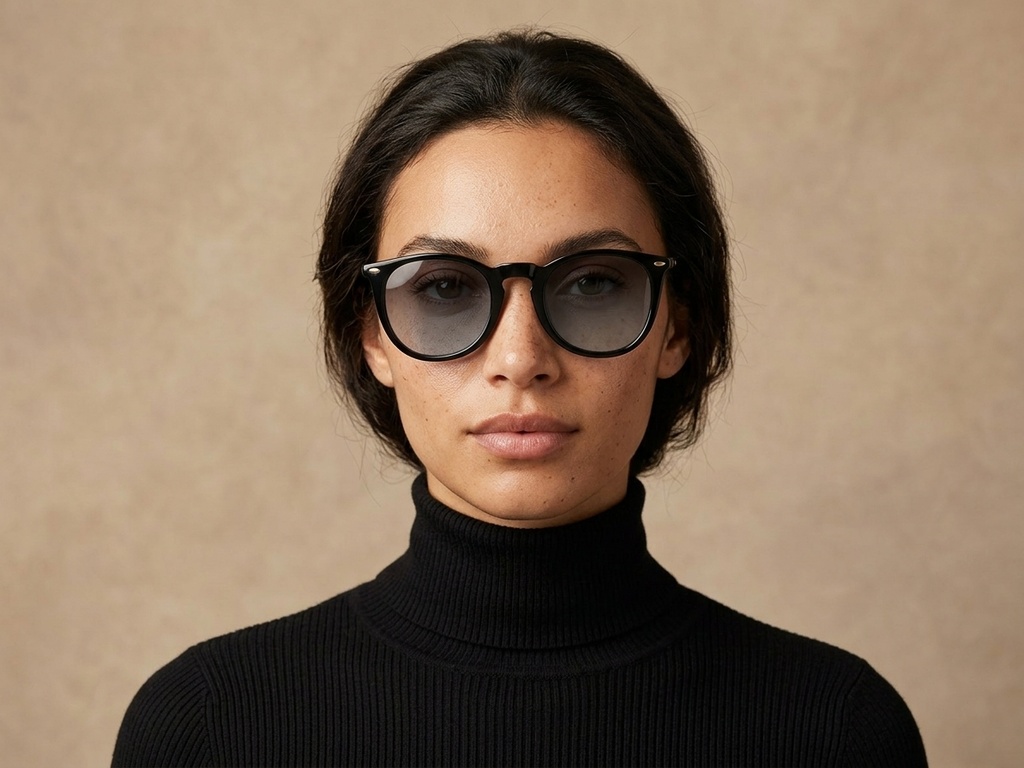 BS2607-0468_Black_Oval_Acetate_sunglasses-tryon_female
