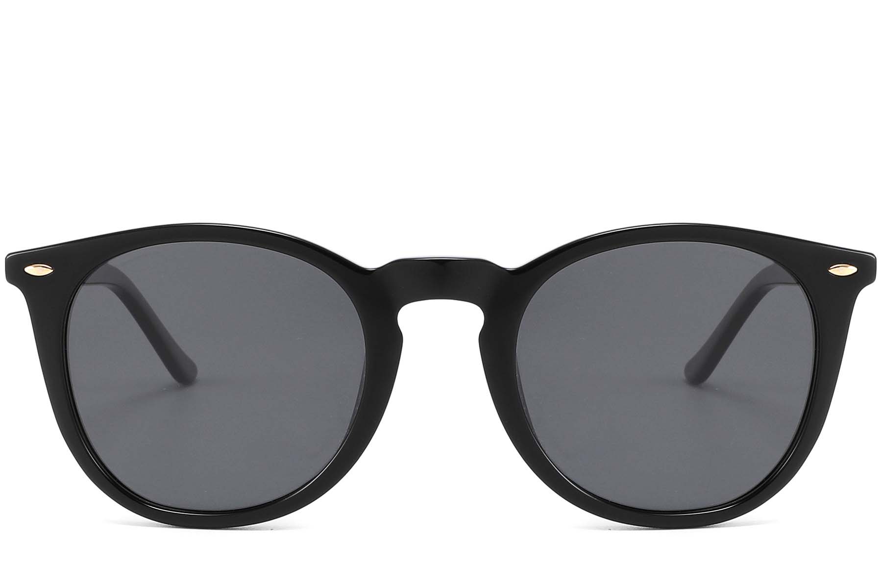 BS2607-0468_Black_Oval_Acetate_sunglasses_front