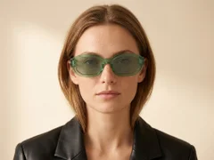 BS2607-0469_Green_Rectangular_Acetate_sunglasses-tryon_female