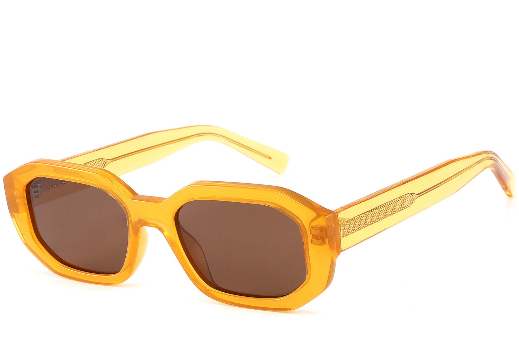 BS2607-0471_Yellow_Rectangular_Acetate_sunglasses_corner