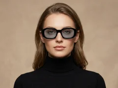 BS2607-0472_Black_Rectangular_Acetate_sunglasses-tryon_female
