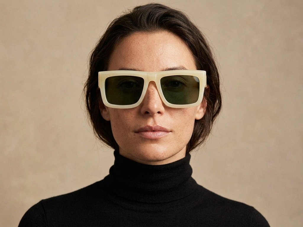 BS2607-0473_Green_Rectangular_Acetate_sunglasses_corner-tryon_female