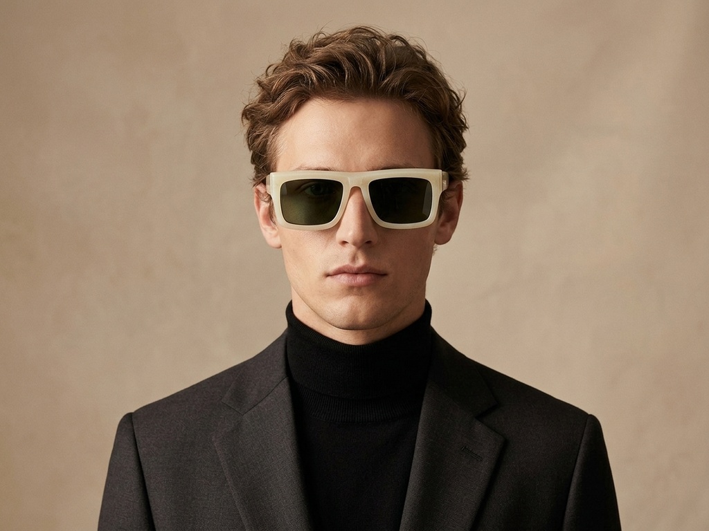 BS2607-0473_Green_Rectangular_Acetate_sunglasses_corner-tryon_male