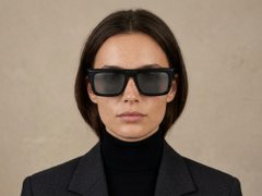 BS2607-0474_Black_Rectangular_Acetate_sunglasses-tryon_female
