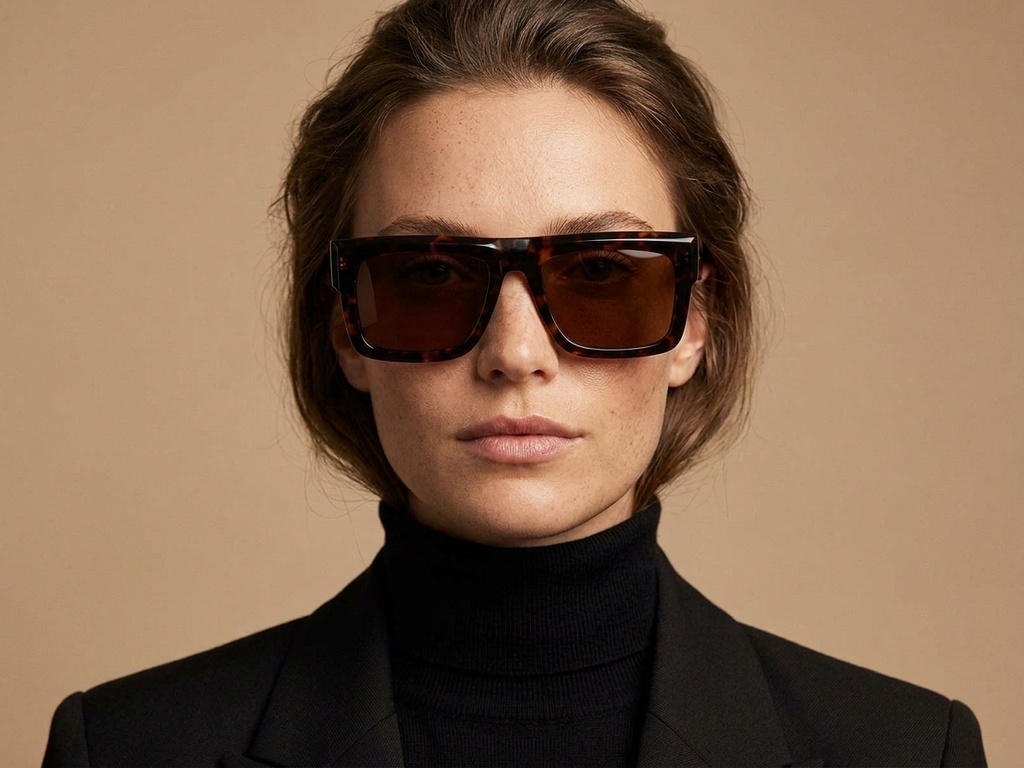 BS2607-0475_Tortoiseshell_Rectangular_Acetate_sunglasses_corner-tryon_female