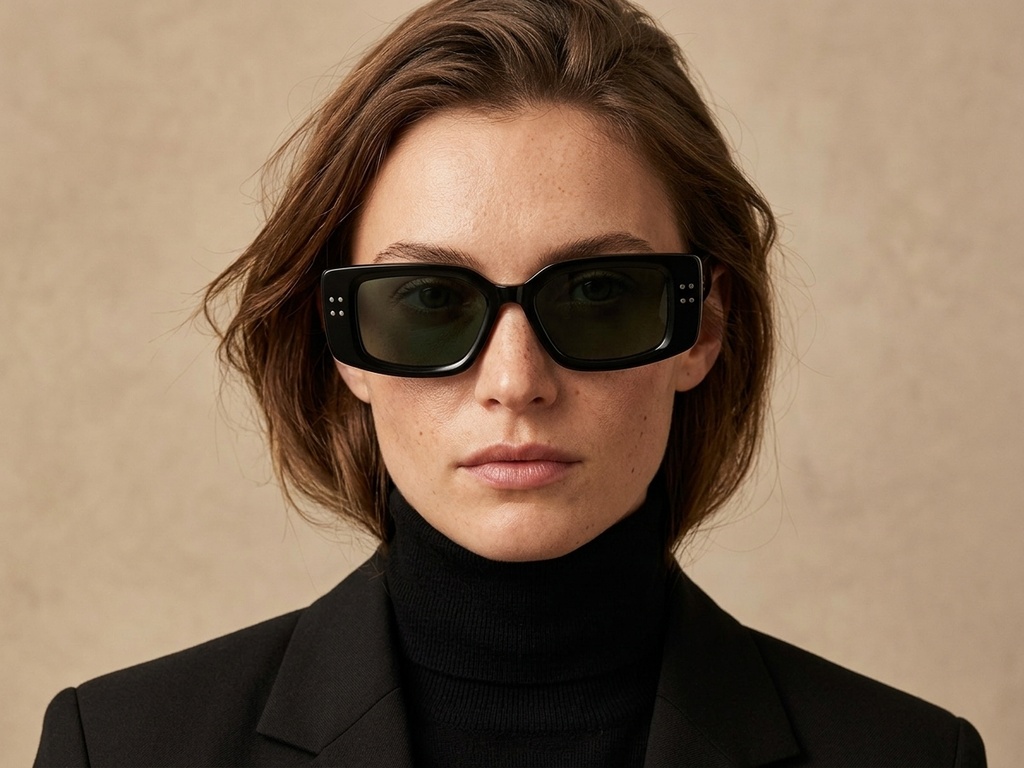 BS2607-0476_Black_Rectangular_Acetate_glasses-tryon_female