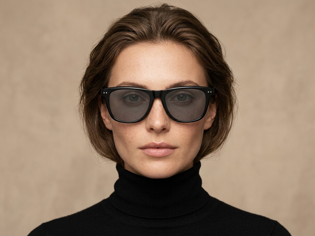 BS2607-0482_Black_Rectangular_Acetate_sunglasses-tryon_female
