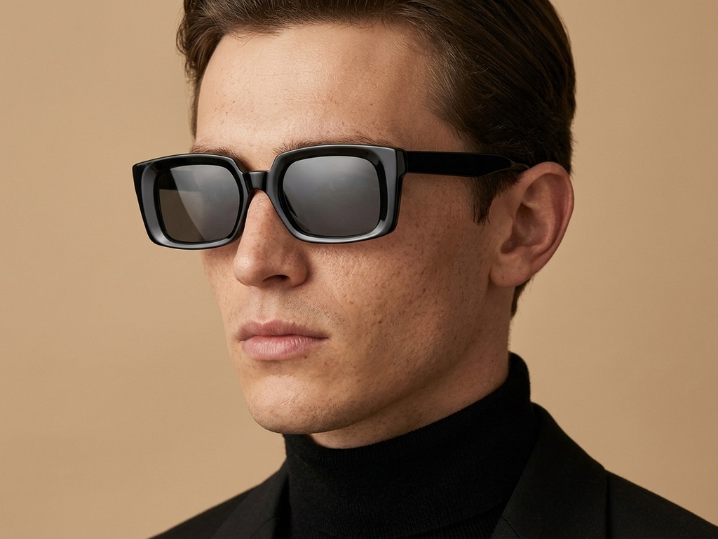 BS2607-0485_Black_Rectangular_Acetate_sunglasses_corner-tryon_male