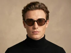 BS2607-0488_Tortoiseshell_Geometric_Acetate_sunglasses_corner-tryon_male