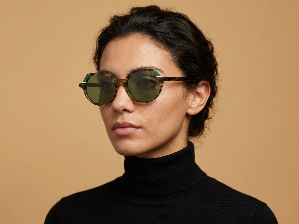 BS2607-0489_Tortoiseshell_Geometric_Acetate_sunglasses_corner-tryon_female