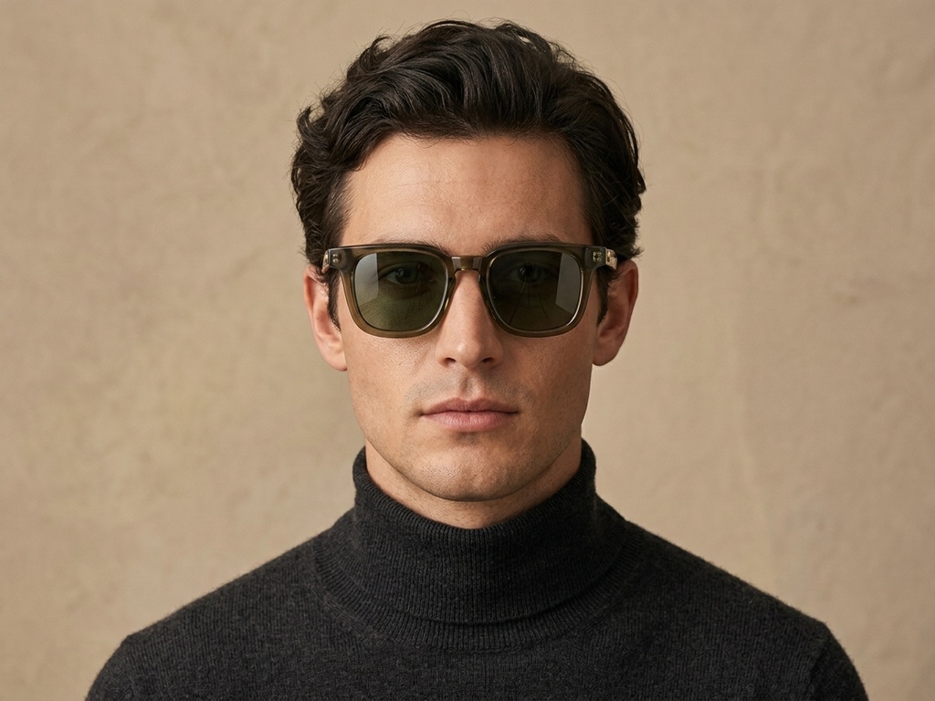 BS2607-0490_Green_Rectangular_Acetate_sunglasses_corner-tryon_male