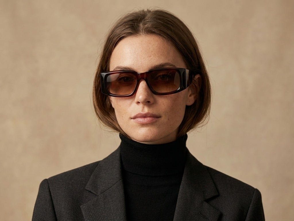 BS2607-0493_Tortoiseshell_Rectangular_Acetate_sunglasses-tryon_female