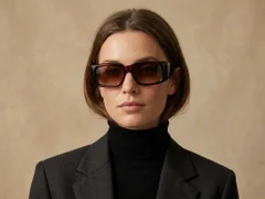 BS2607-0493_Tortoiseshell_Rectangular_Acetate_sunglasses-tryon_female