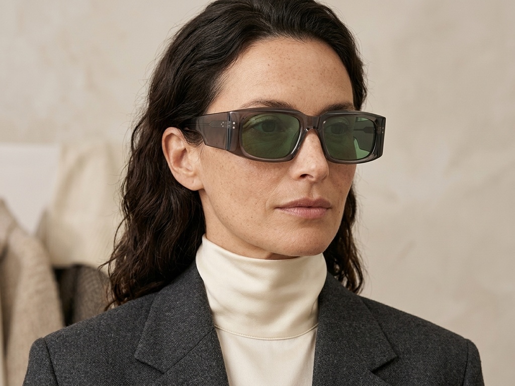 BS2607-0495_Brown_Rectangular_Acetate_sunglasses_corner-tryon_female